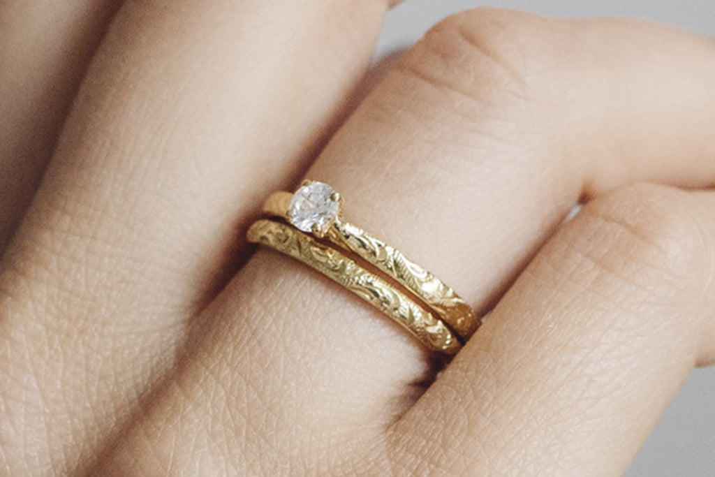 gold wedding rings