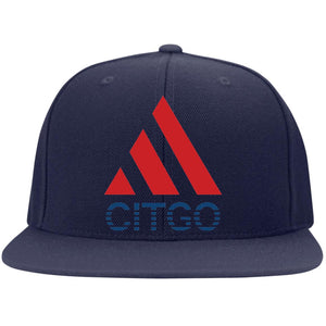 Artistic Citgo Logo Flat Bill Snapback Hat