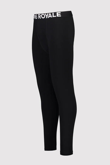 CEP Merino Base Skiing 3/4 Tights Men - black