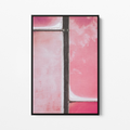 Pink Lands - Fotografie op Canvas