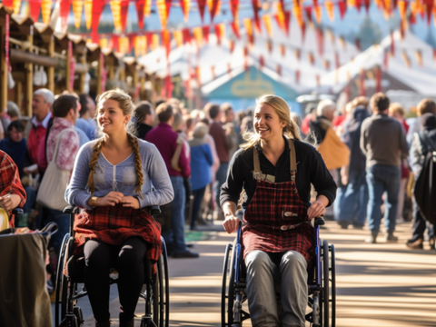 Accessibility at Oktoberfest Elk Grove