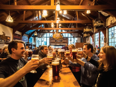 Bier on the Pier - Anacortes, Oktoberfest Washington, USA