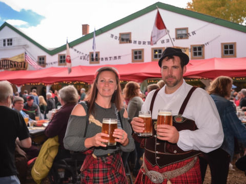 Swine and Stein Oktoberfest, Oktoberfet Maine, USA