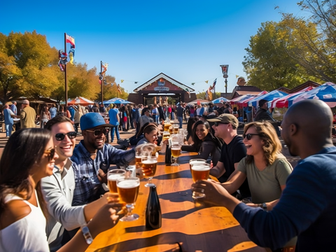 Tucktoberfest in Tucker, Georgia, USA