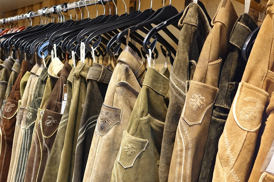 Lederhosens on hanger