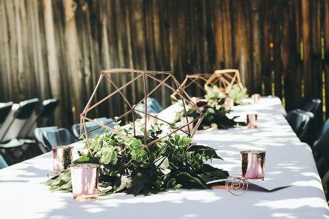 rustic wedding table