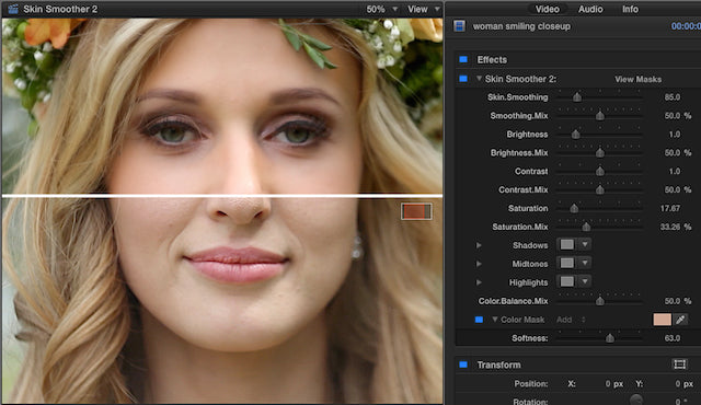 smooth skin plug in for final cut pro free