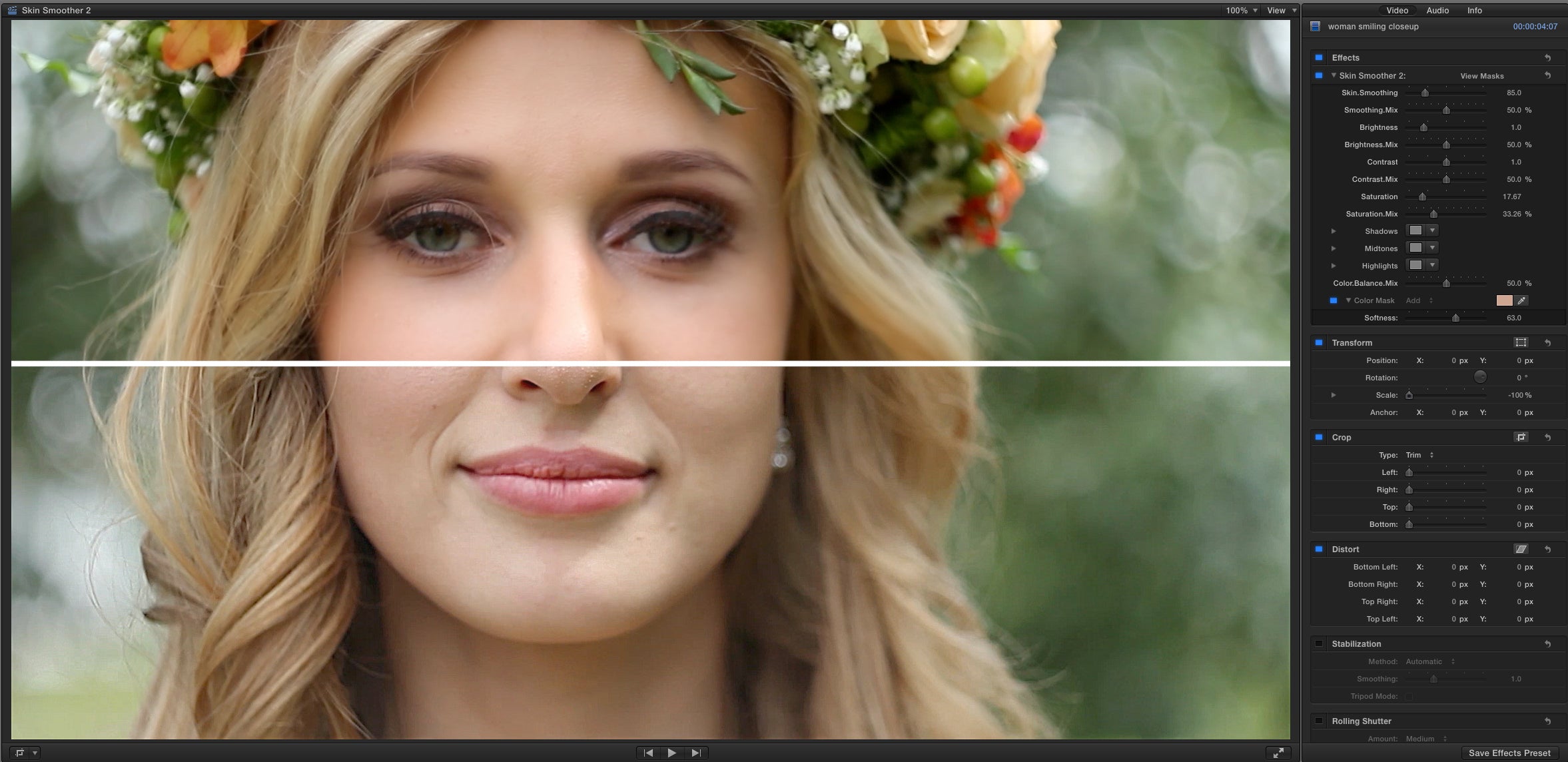 smooth skin effect - final cut pro x free download