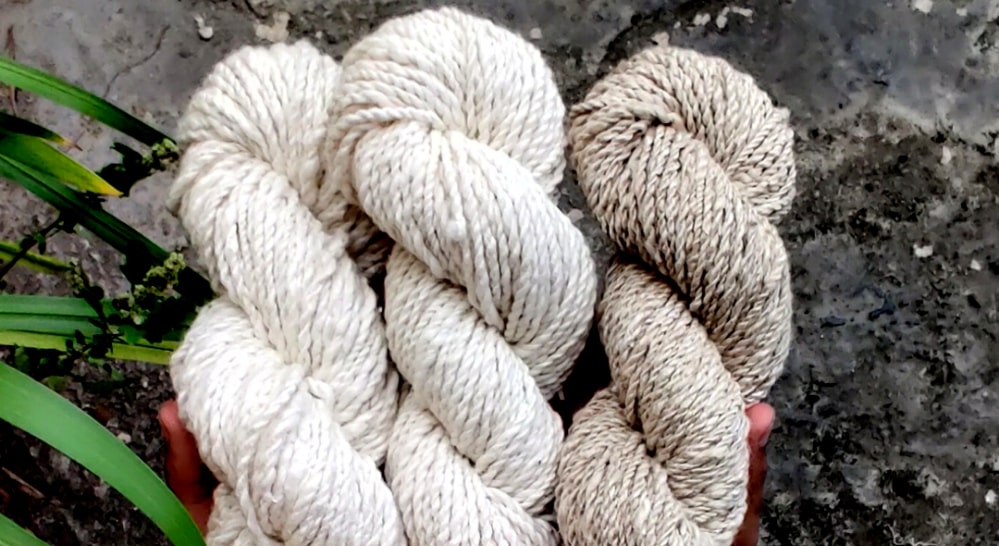 Handspun yarns from Muezart made by Rida | Muezart