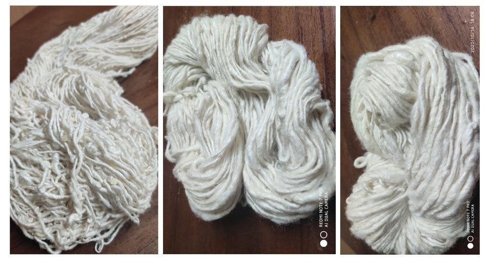 Damaged yarn | Muezart Silk