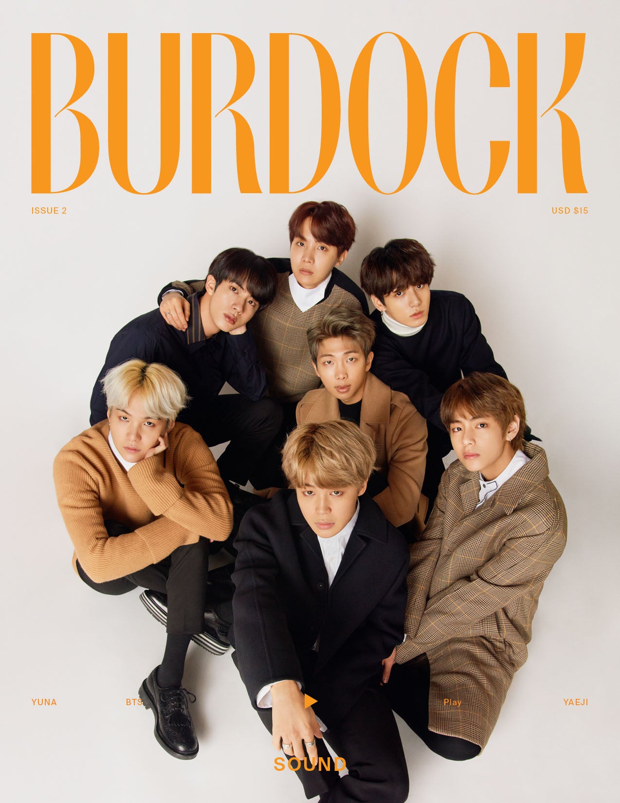 Burdock Magazine Issue 2: SOUND (BTS Cover) $15.00