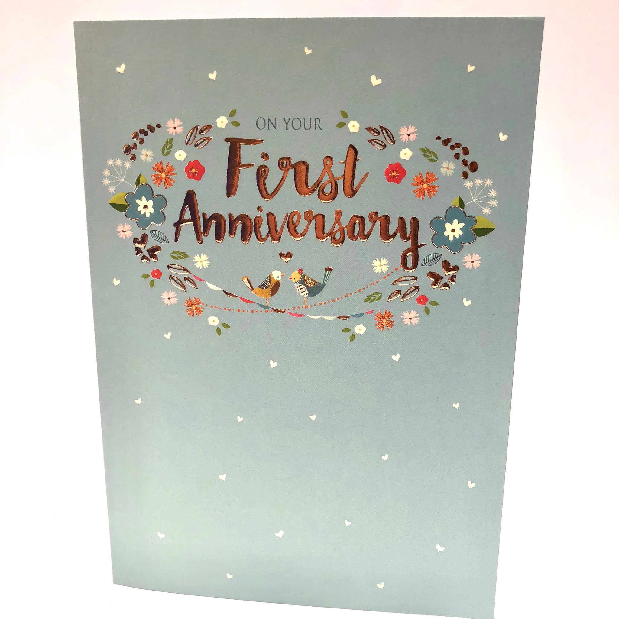 first anniversary card