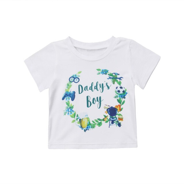 baby boy flower shirt