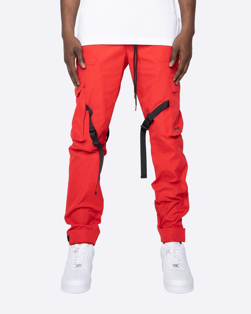 EPTM Strap Cargo Pants (Red) – The Shop 147