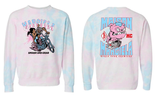 World Tour Collection Smash N Grab Crew Neck Sweater (Cotton Candy)
