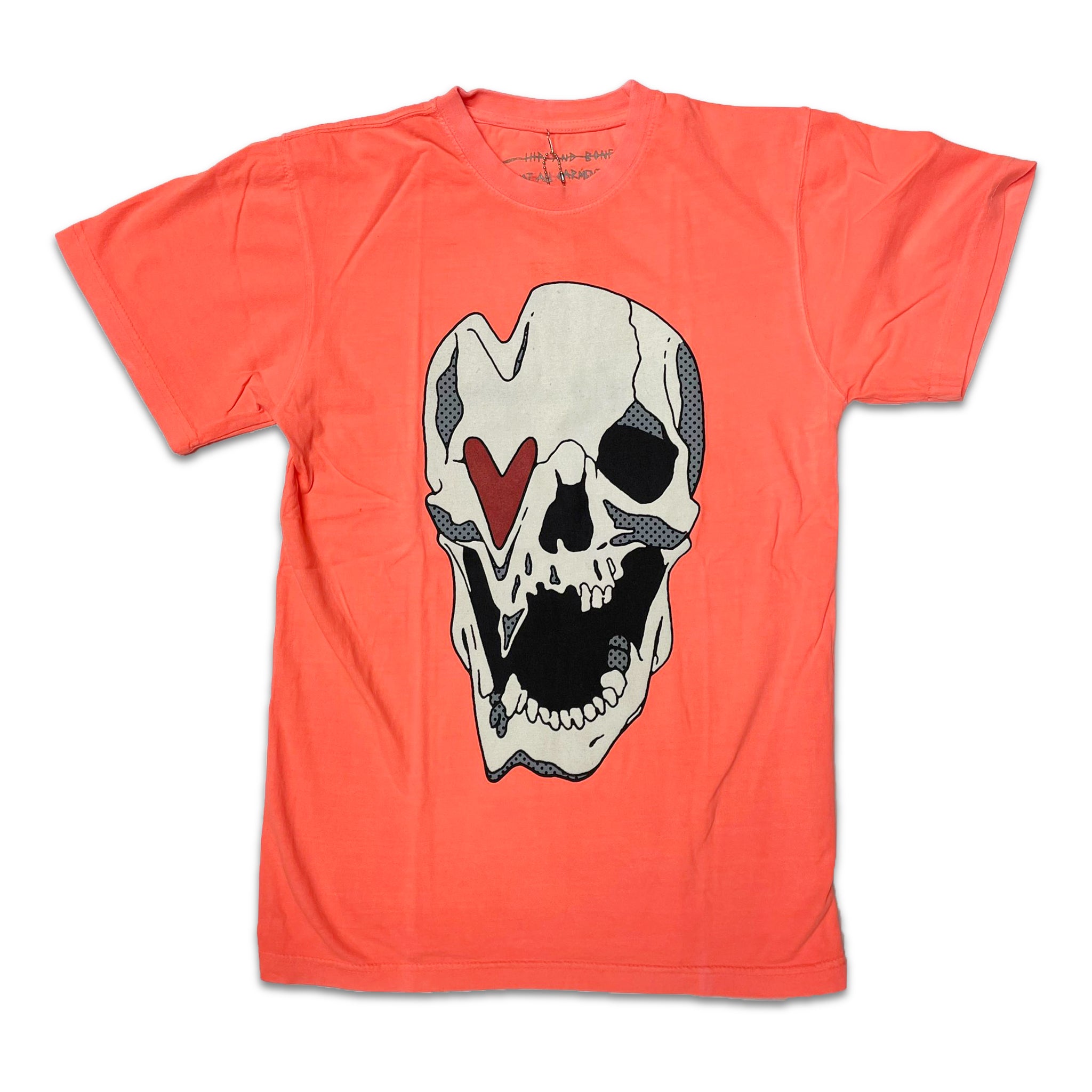 Hip and Bone Love Kills TEE (Neon Orange)