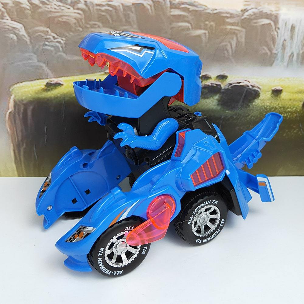 Transforming Dinosaur LED Car – Bright Dino