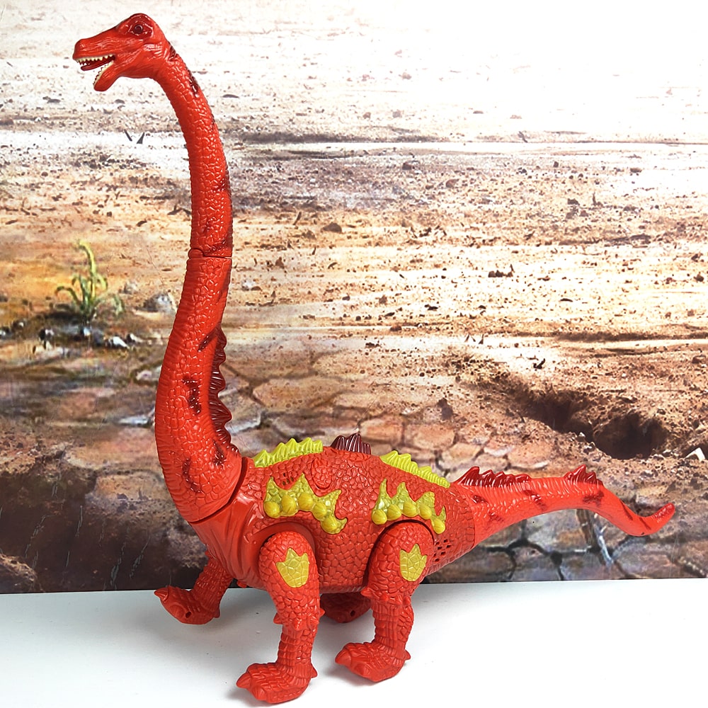 walking brachiosaurus toy