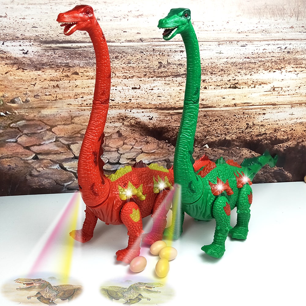 walking brachiosaurus toy