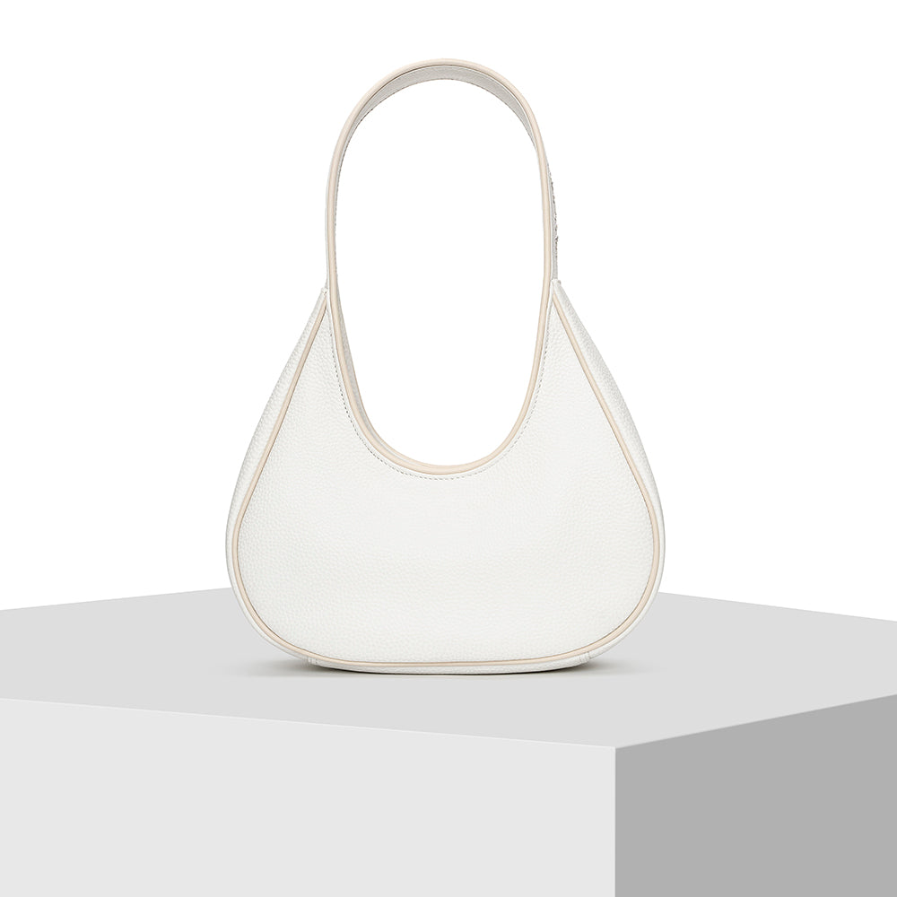 Buy Bahama Mama- White Dry Milled Leather Tote Bag Online in India ...