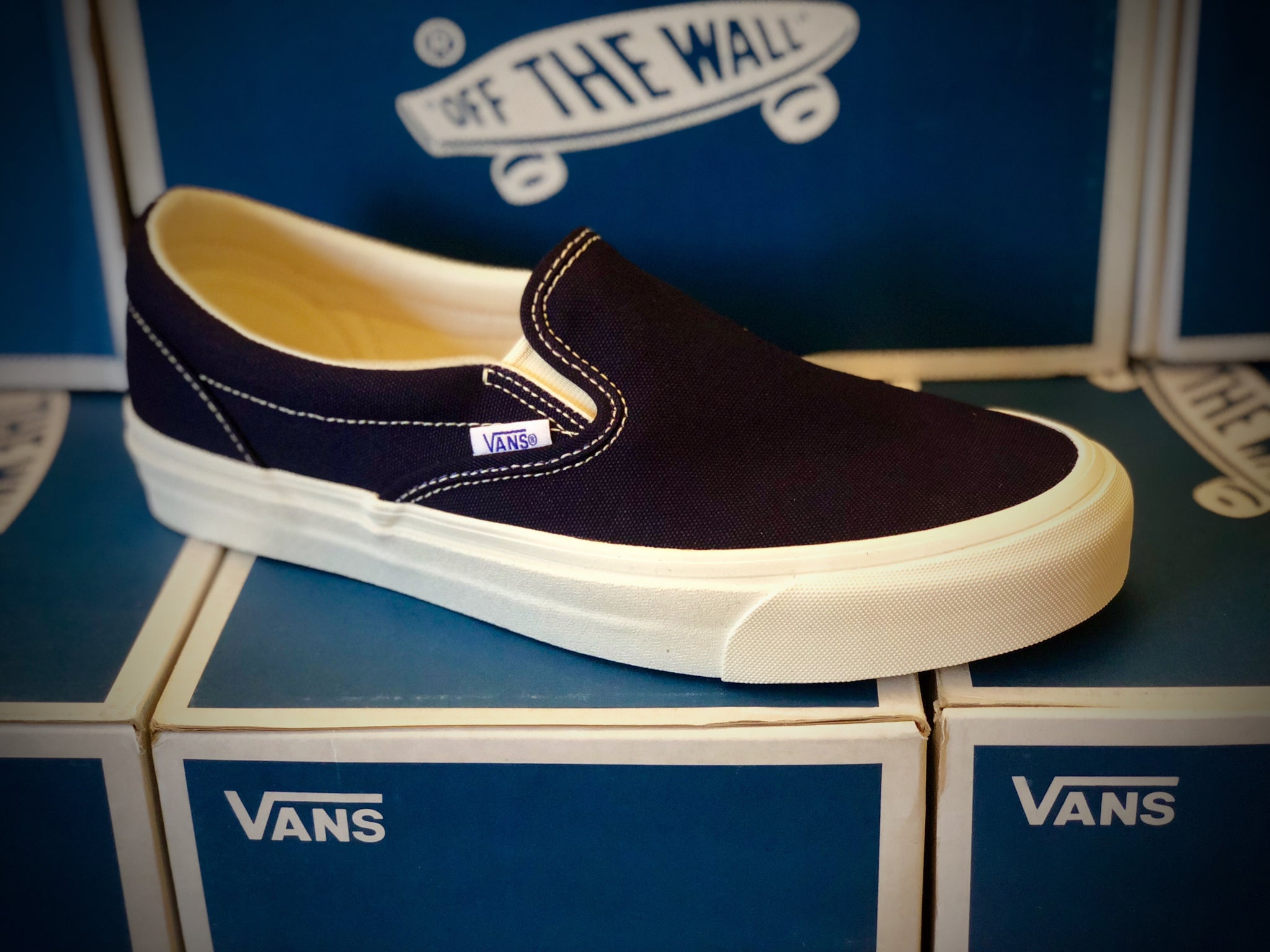 vans vault peacoat