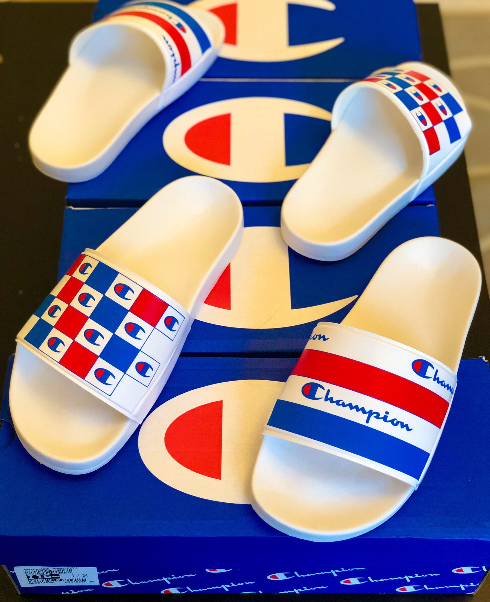 champion slides in store