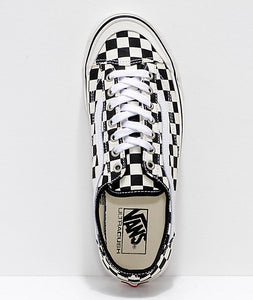 vans style 36 decon sf checkerboard trainers in black