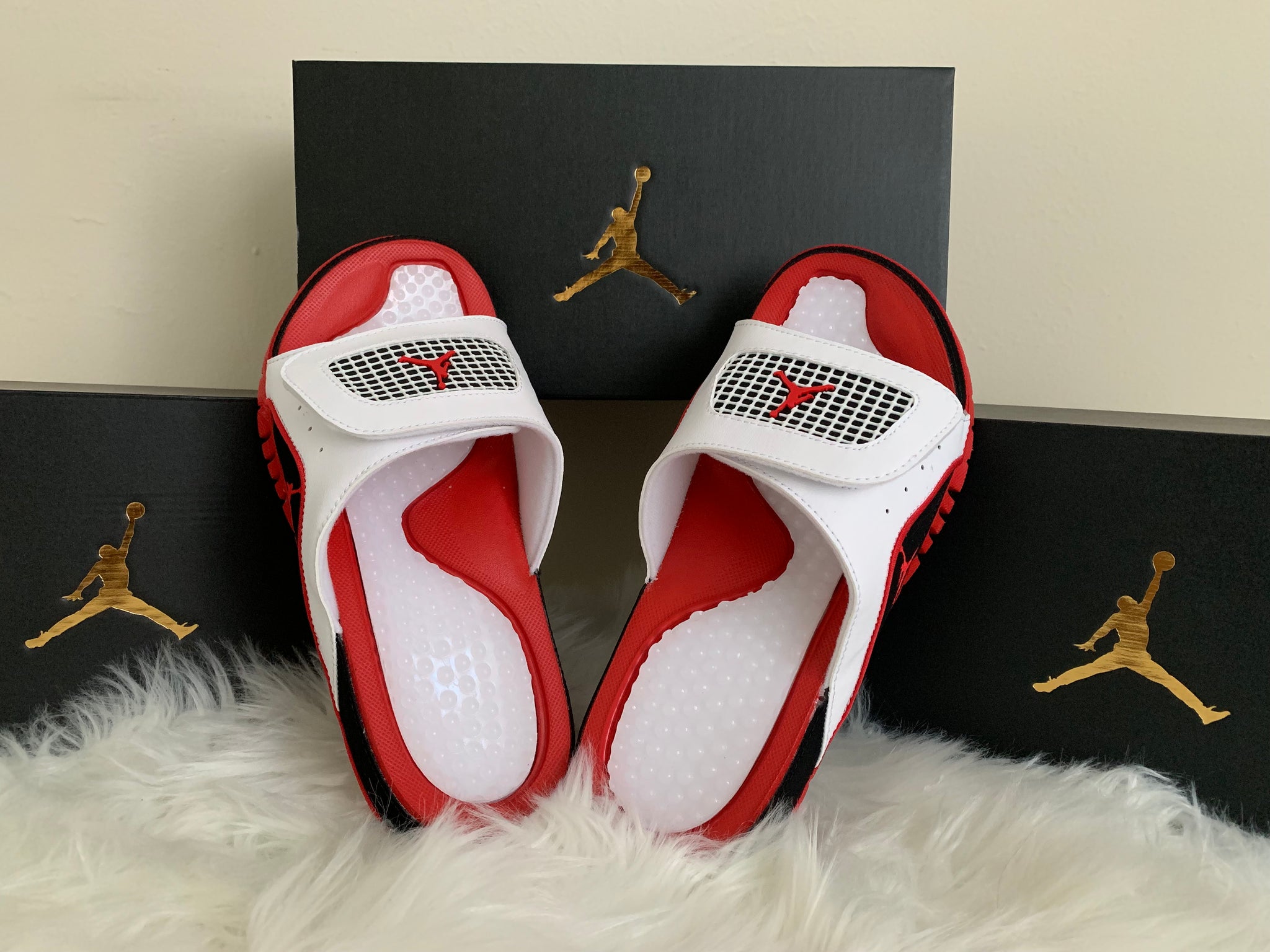 jordan 4 slides