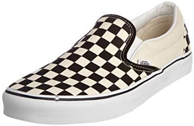 VANS CLASSIC CHECKERBOARD SLIP ON 