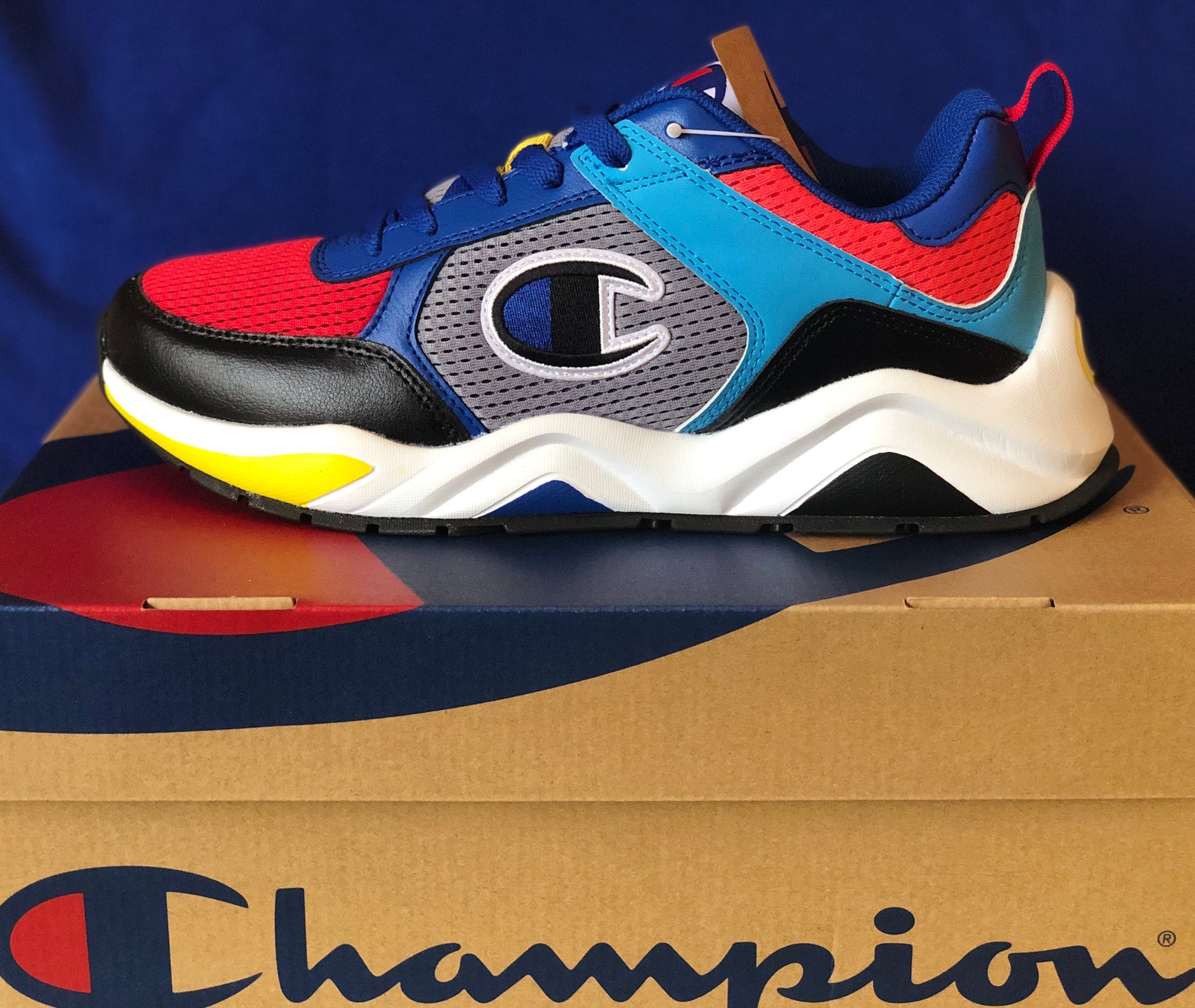 multicolor champion shoes