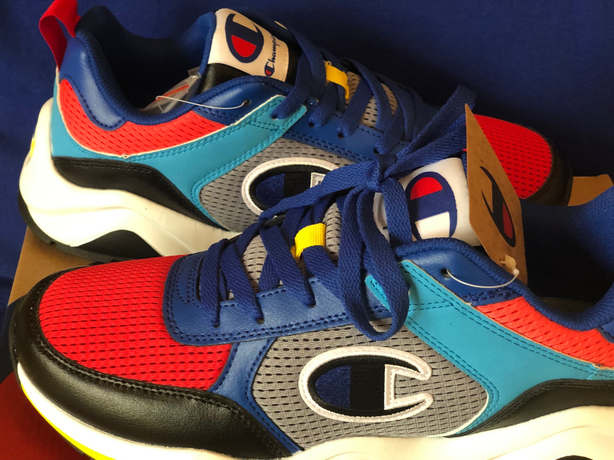 champion multi color shoes