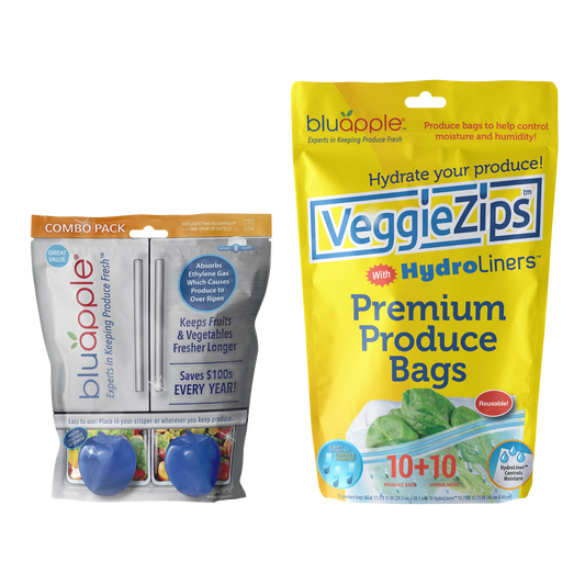  Bluapple Produce Saver 2-Pack - Keeps Fruits