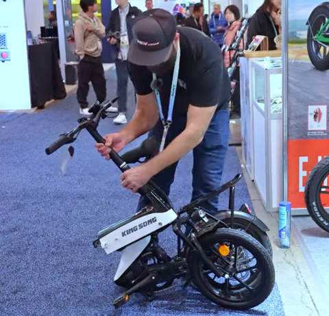 King Song M2 Electric folding bike