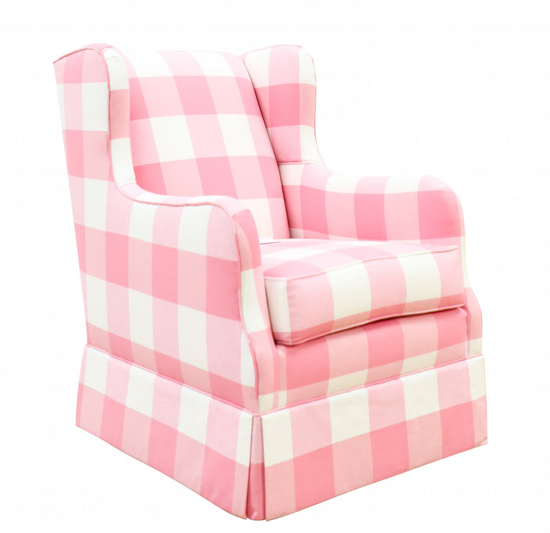 pink rocker glider