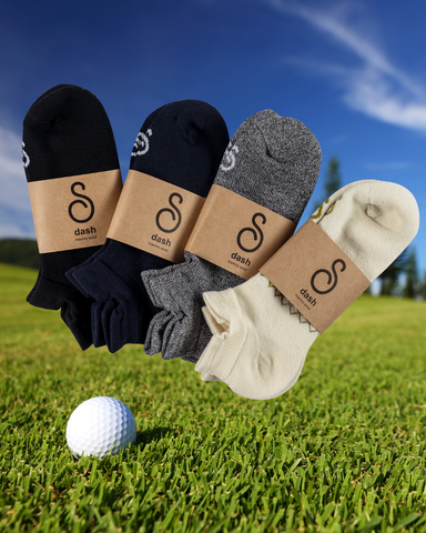 hipSwan merino wool golf socks