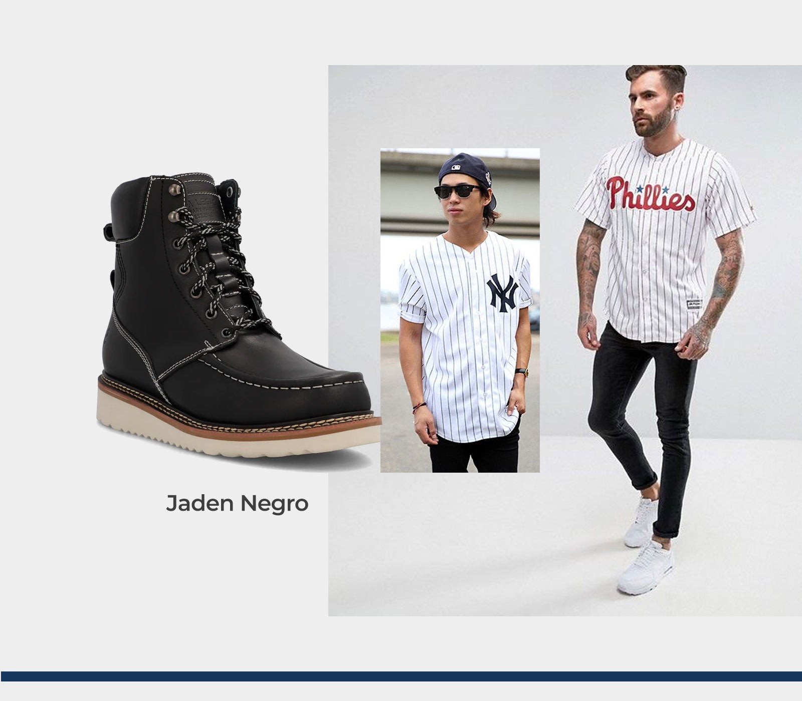 Crea el mejor outfit con jersey para hombre - Botas Jaca