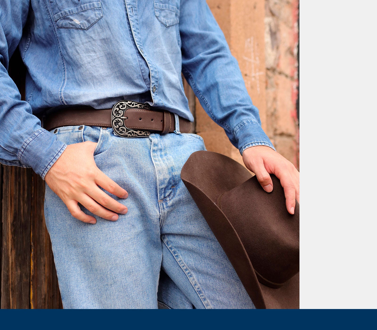 Los cinturones más country y vaqueros para vestir tu lado más casual
