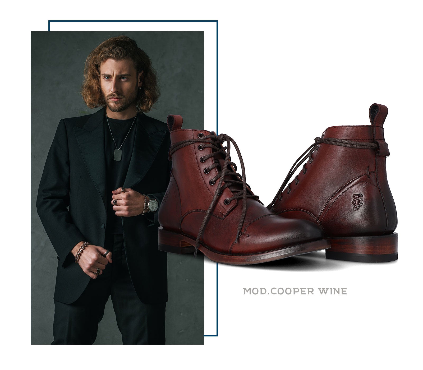 Ideas de outfit con zapatos cafés para hombre - Botas Jaca