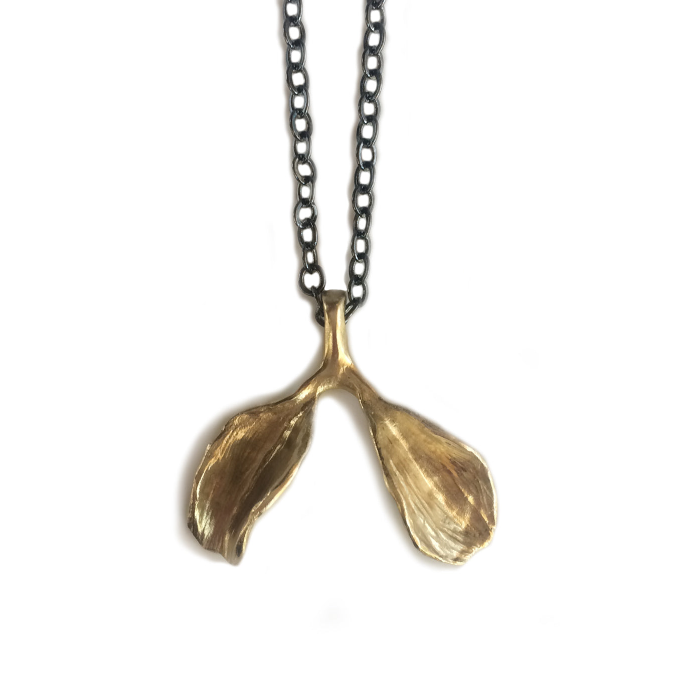 Dyad Necklace - Bronze or Silver
