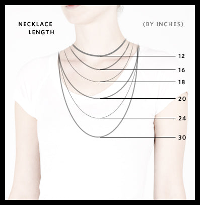 Necklace Length Reference