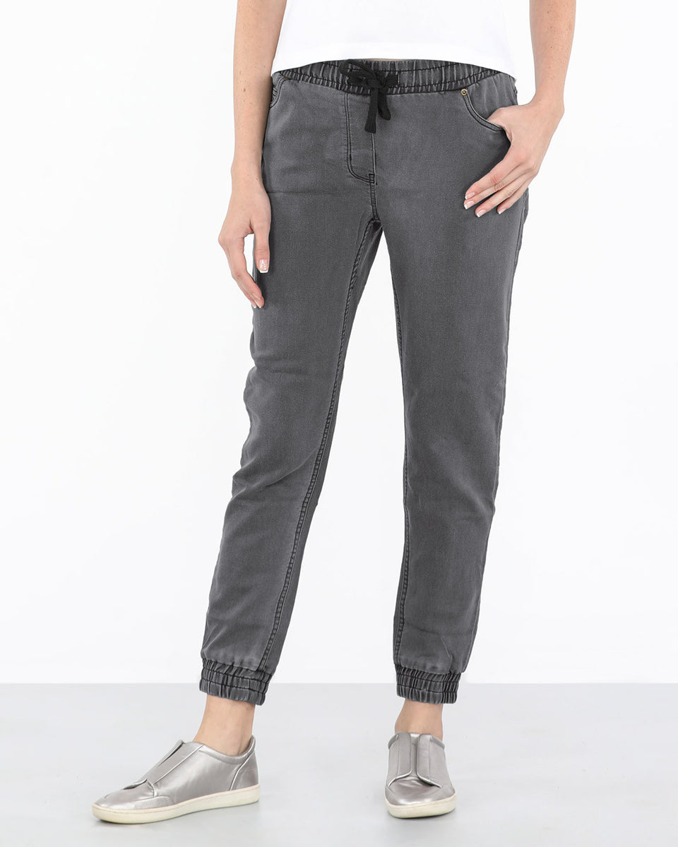 jean sweatpants womens