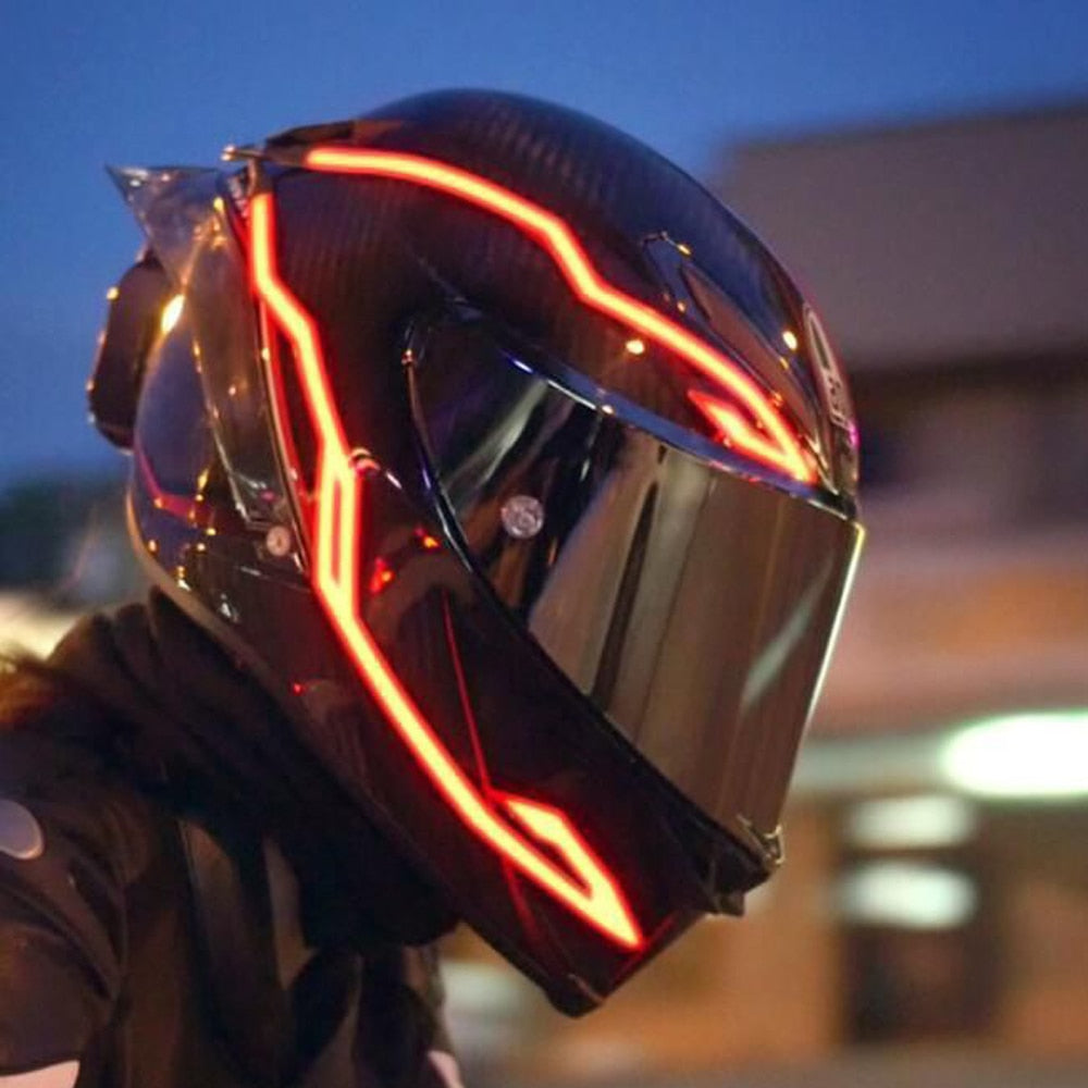 bright helmet light