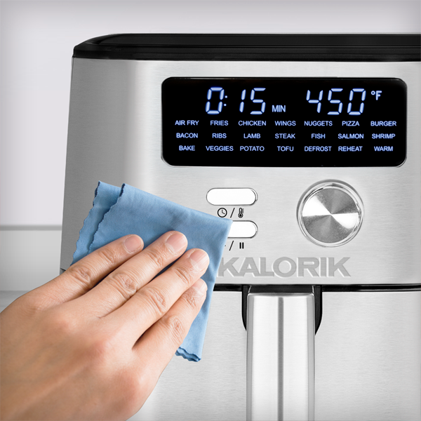 Kalorik FT50533BK 4.2 Quart Digital Touch Screen Air Fryer