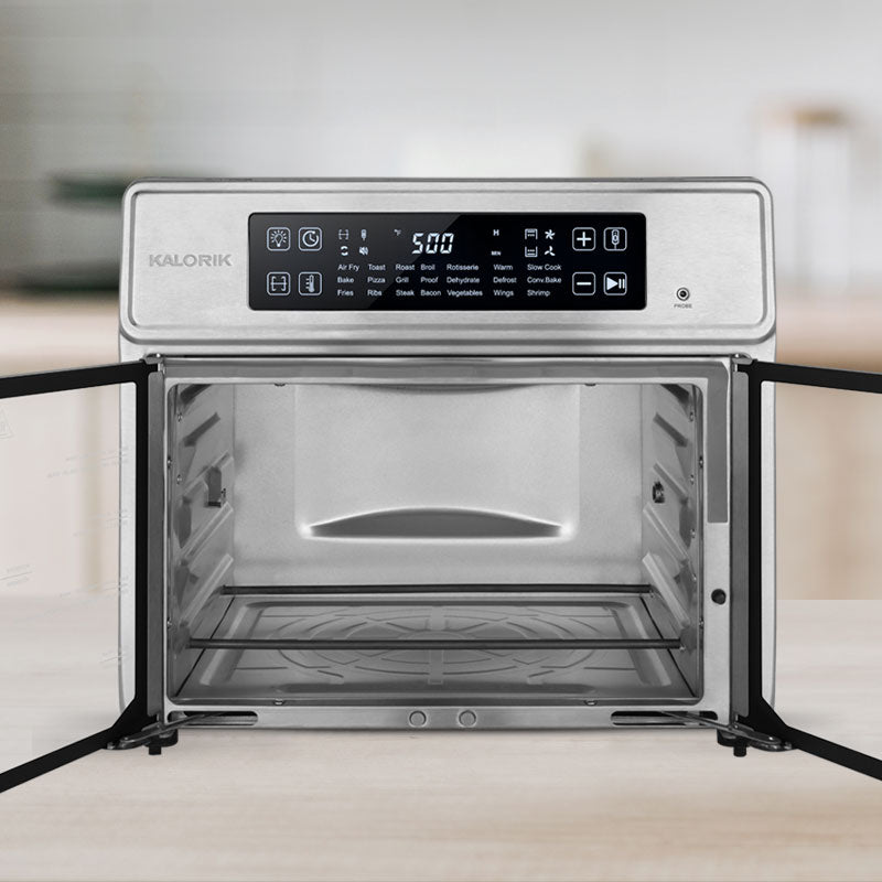 Kalorik MAXX Advance 26 Quart Digital Air Fryer Oven Stainless