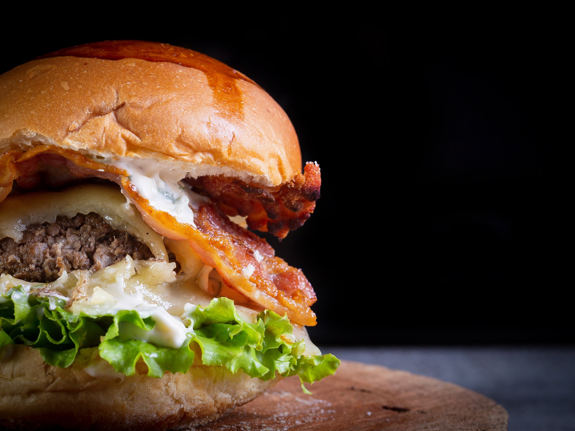 Bacon Bleu Burger – Kalorik