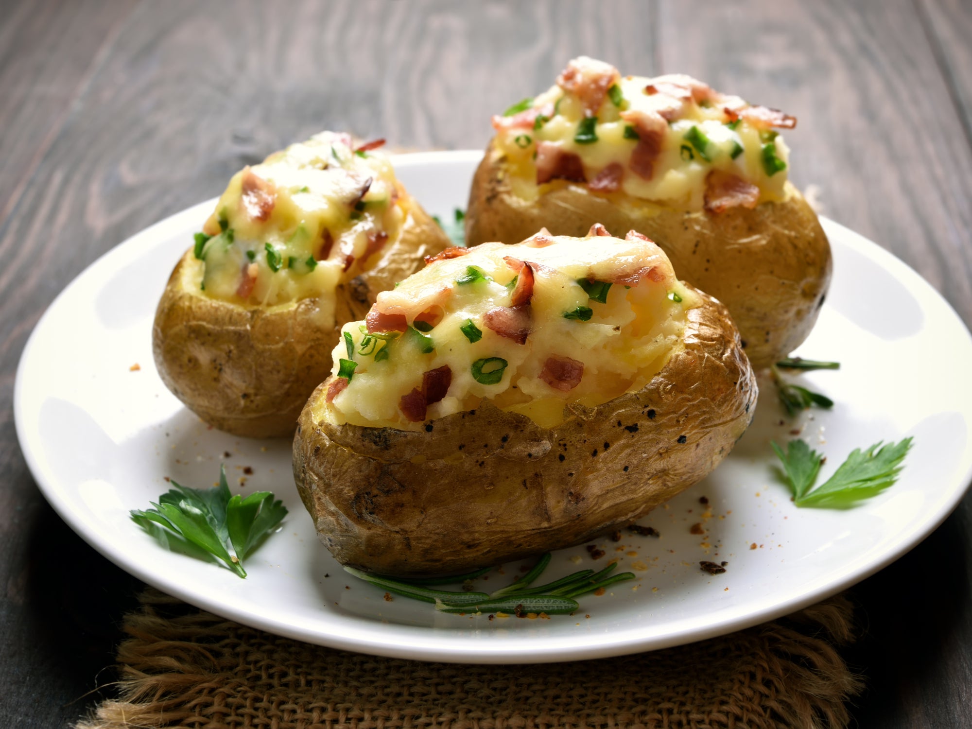 Baked Potato in the Kalorik MAXX Air Fryer Oven