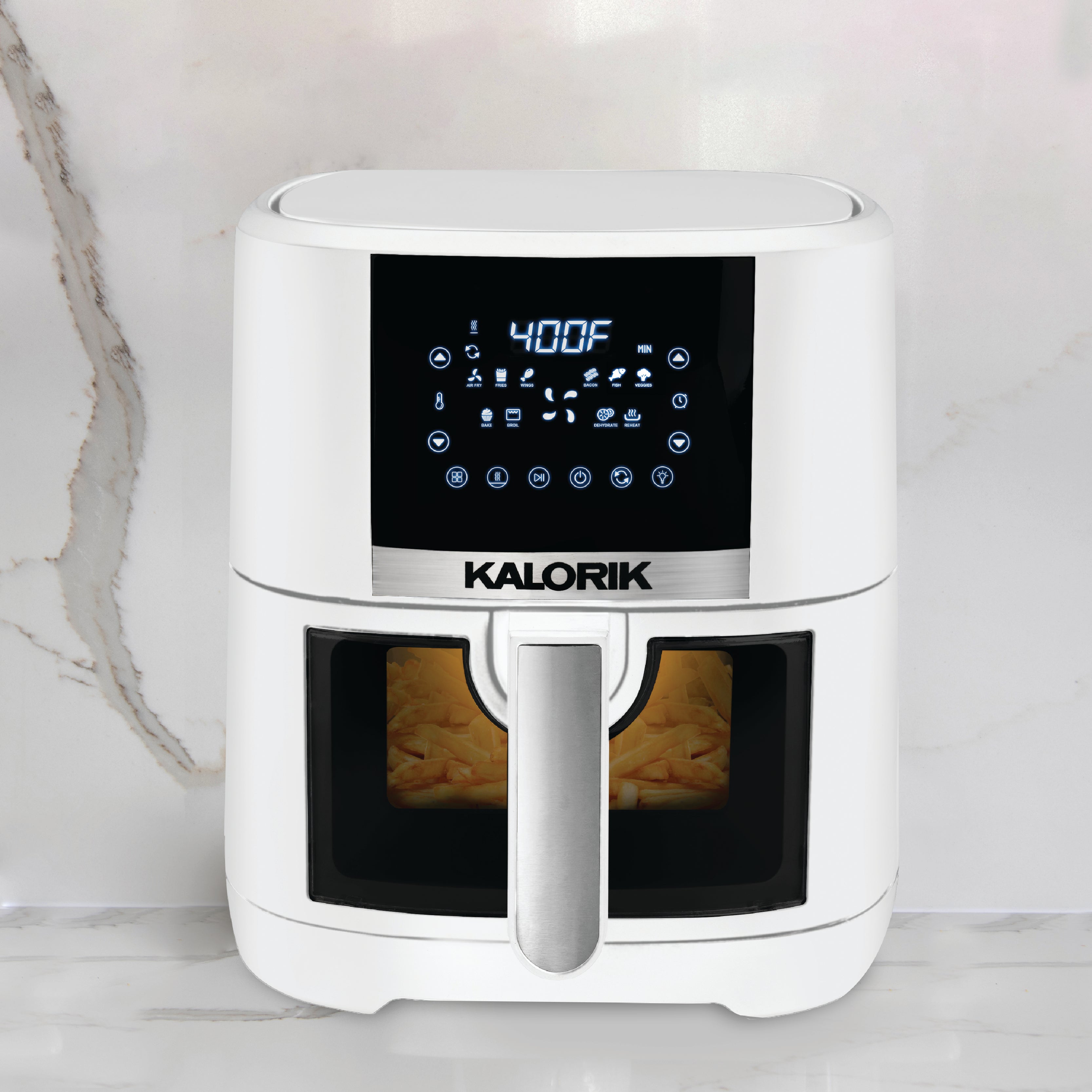 Kalorik® 5 Quart Air Fryer with Ceramic Coating and Window