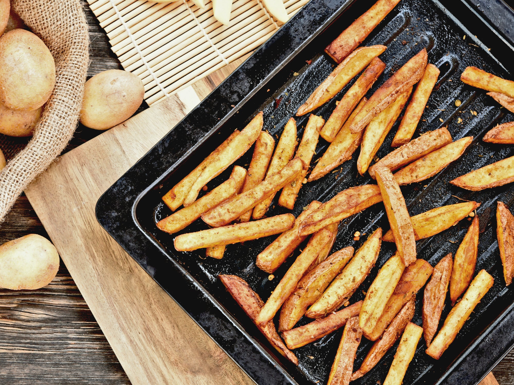 French Fries Made in the Kalorik MAXX Air Fryer Oven