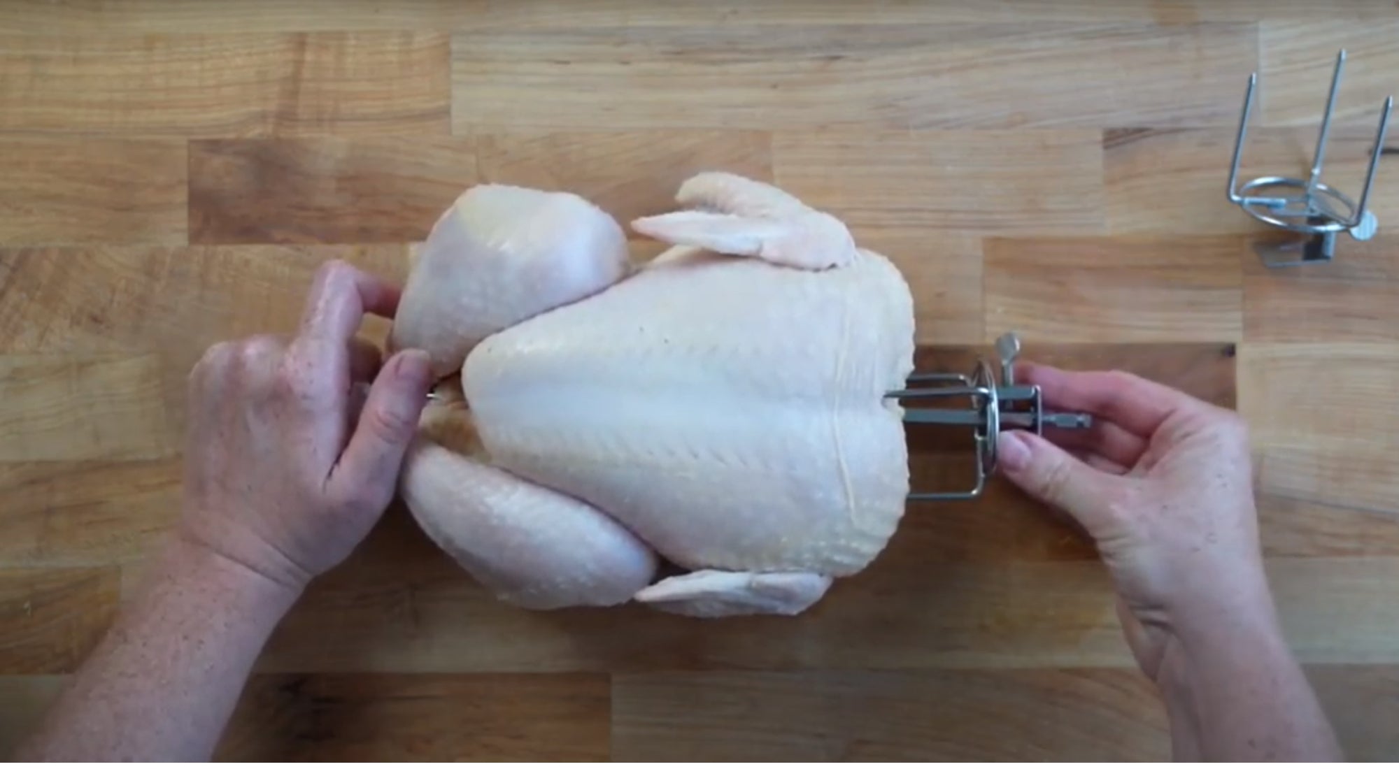 How To Install the Rotisserie Spit to Your Rotisserie Chicken