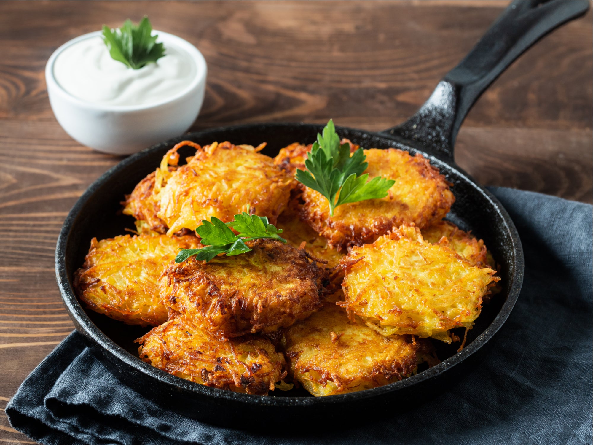 Latkes Made in the Kalorik MAXX Air Fryer Oven